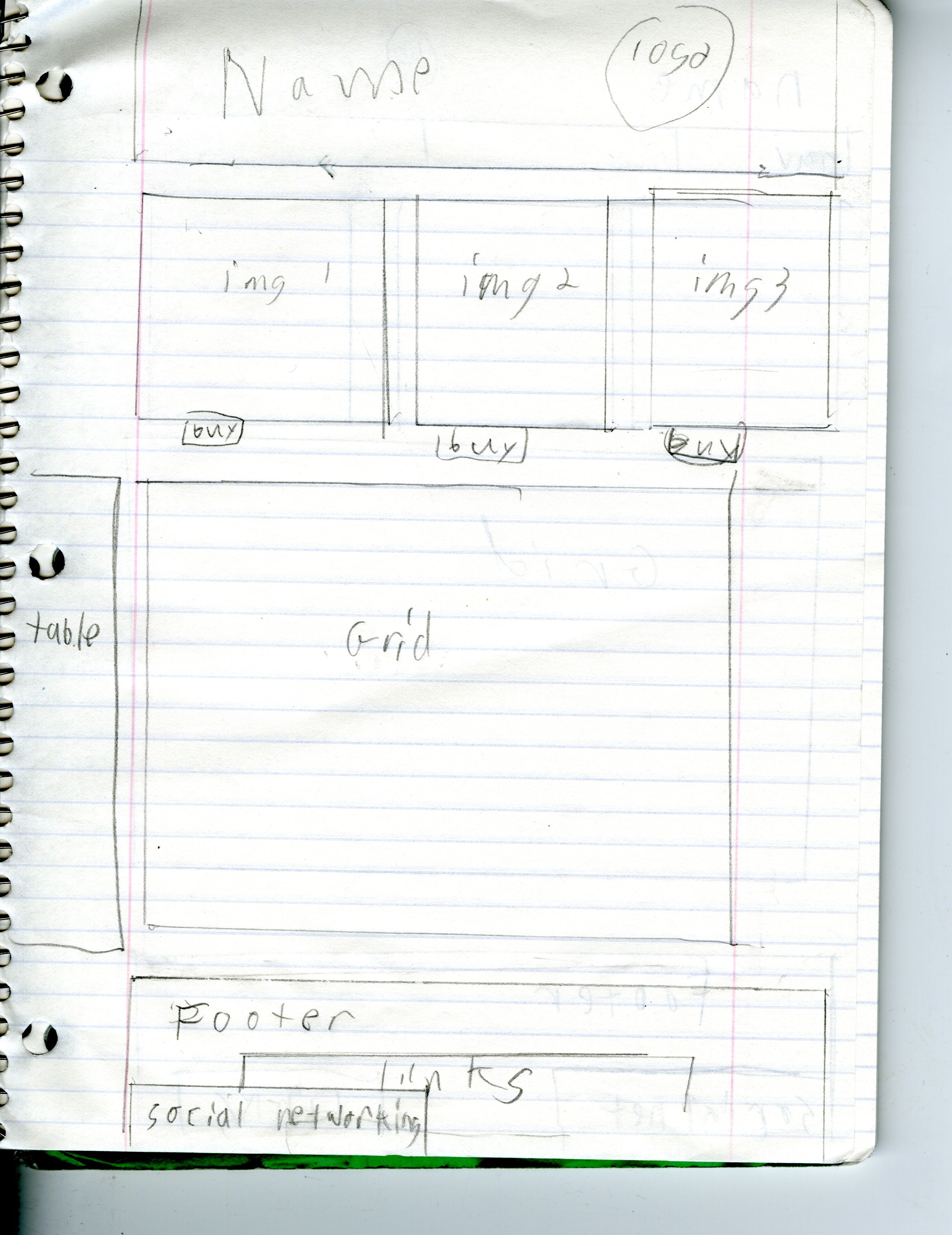 first sketch